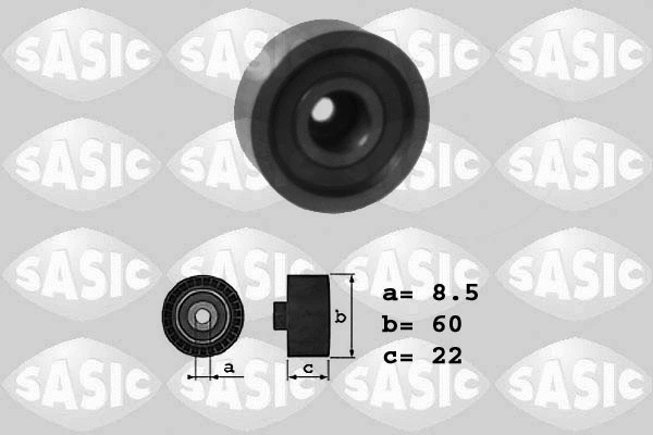 Deflection/Guide Pulley, V-ribbed belt (1624052)