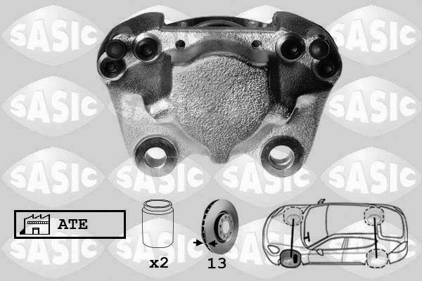 Brake Caliper (SCA6592)