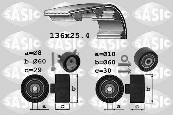 Timing Belt Kit (1750036)