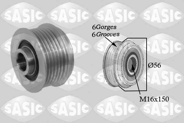 Alternator Freewheel Clutch (1674002)
