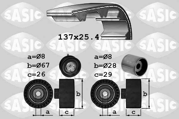 Timing Belt Kit (1756038)