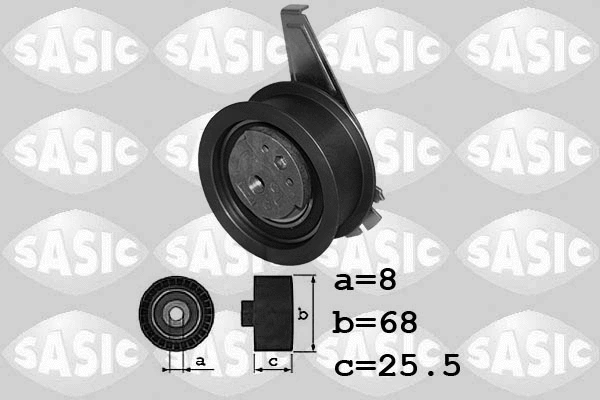Tensioner Pulley, timing belt (1706091)