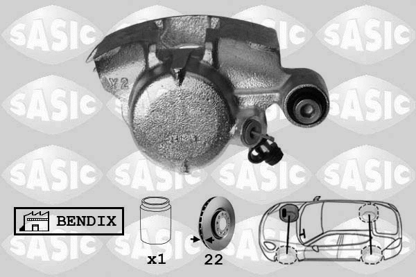 Brake Caliper (SCA0005)