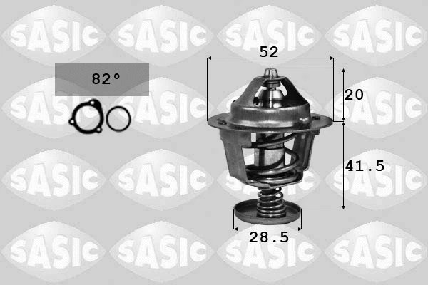 Thermostat, coolant (3306033)