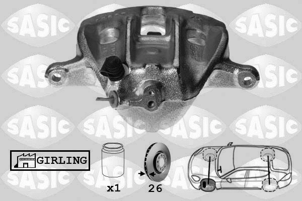 Brake Caliper (SCA0080)
