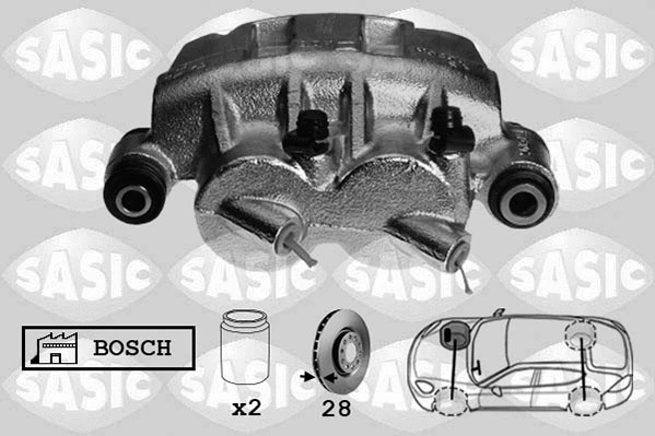 Brake Caliper (6504031)