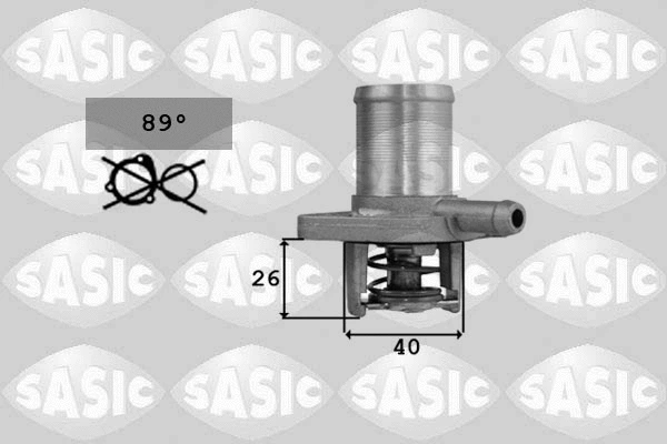 Thermostat, coolant (4000357)