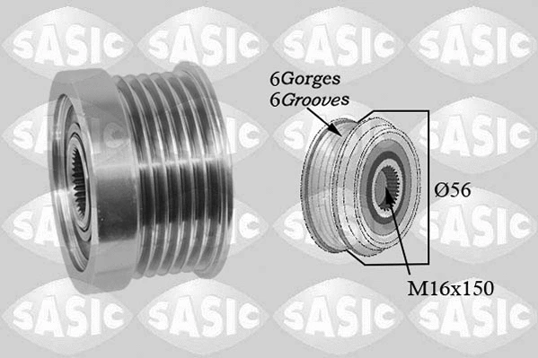 Alternator Freewheel Clutch (1676034)
