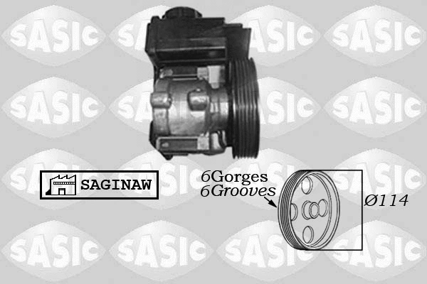 Hydraulic Pump, steering (7070021)