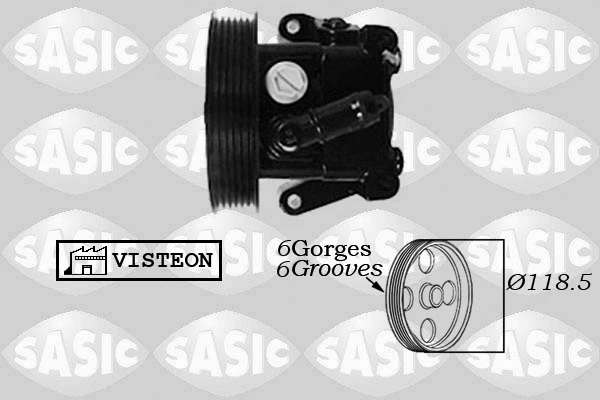 Hydraulic Pump, steering (7076055)