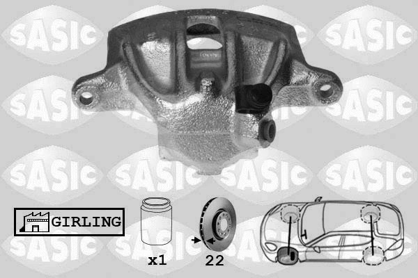 Brake Caliper (SCA6008)