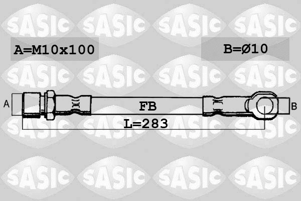 Brake Hose (SBH6308)