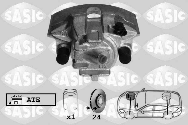 Brake Caliper (SCA6153)