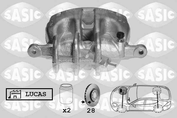 Brake Caliper (6500079)