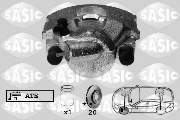 Brake Caliper (SCA6188)