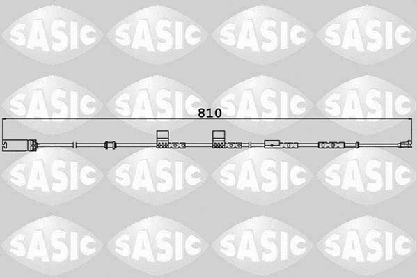 Warning Contact, brake pad wear (6236040)