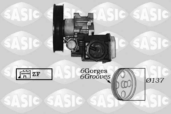 Hydraulic Pump, steering (7076017)