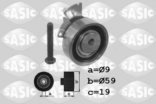 Tensioner Pulley, timing belt (1706041)