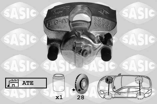 Brake Caliper (6504021)