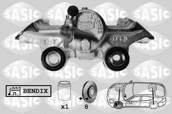 Brake Caliper (SCA4016)