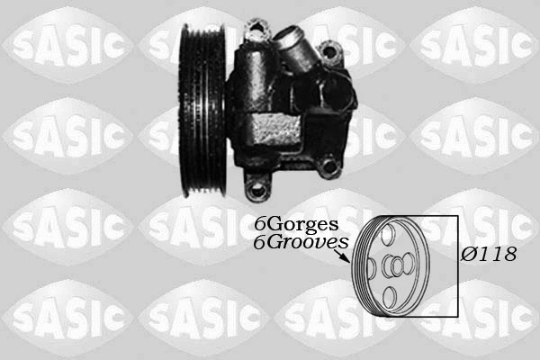 Hydraulic Pump, steering (7076018)