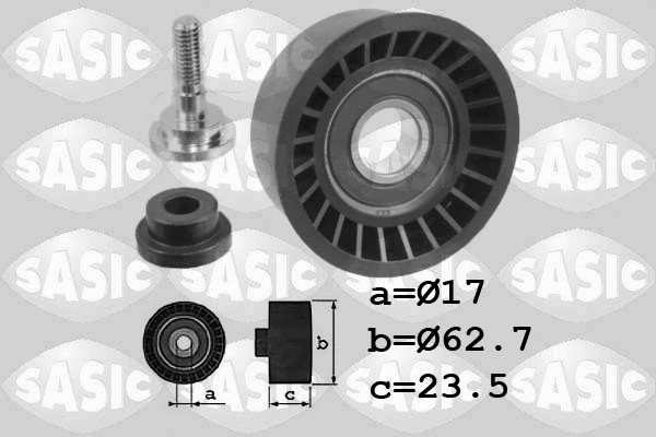 Deflection/Guide Pulley, timing belt (1706037)