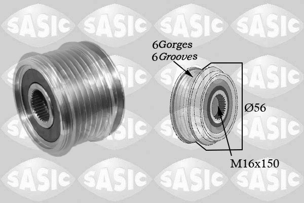 Alternator Freewheel Clutch (1676004)
