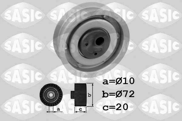 Tensioner Pulley, timing belt (1706032)