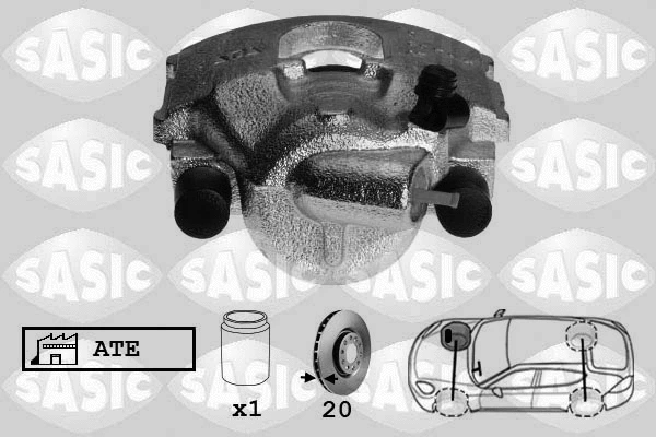 Brake Caliper (SCA6189)