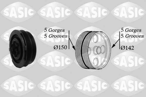 Belt Pulley, crankshaft (2156038)