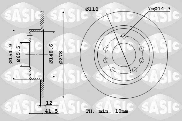 Brake Disc (9004889J)