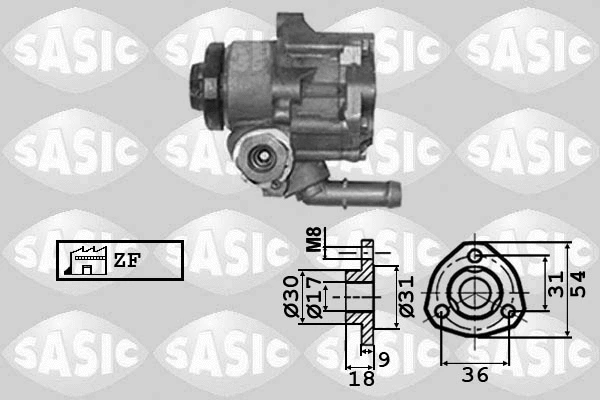 Hydraulic Pump, steering (7076024)