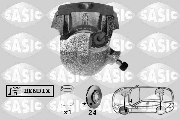 Brake Caliper (SCA4054)
