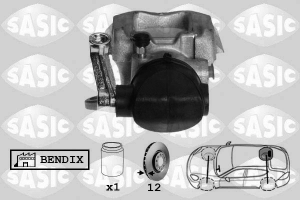 Brake Caliper (SCA4061)
