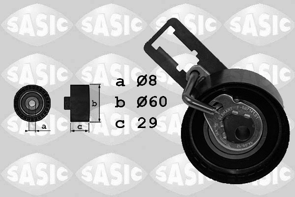 Tensioner Pulley, timing belt (1700027)