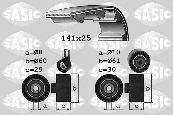 Timing Belt Kit (1750043)