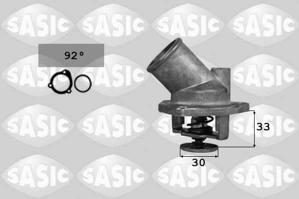 Thermostat, coolant (9000396)