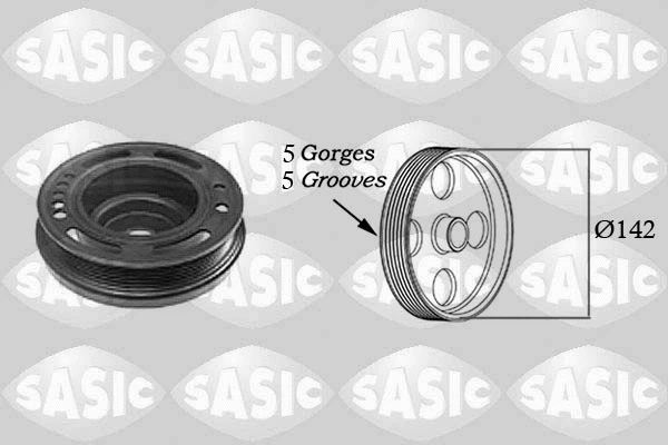 Belt Pulley, crankshaft (2156024)