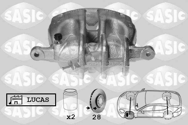 Brake Caliper (6500078)