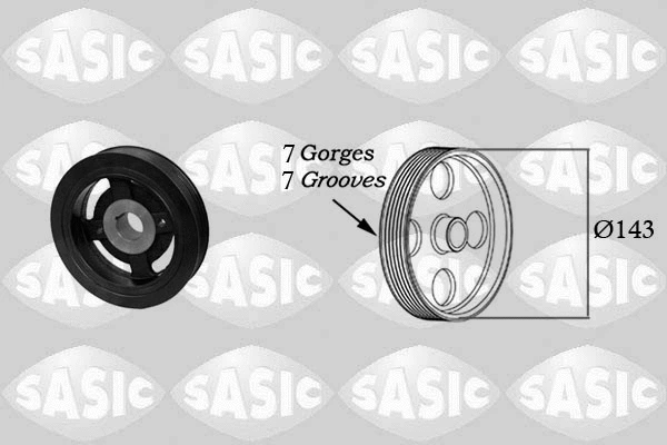 Belt Pulley, crankshaft (2156058)