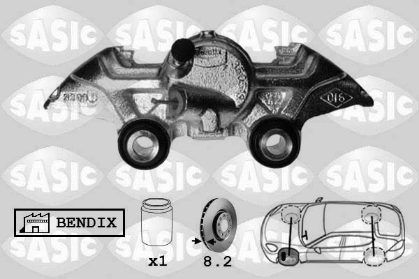 Brake Caliper (SCA4034)