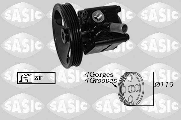 Hydraulic Pump, steering (7076073)