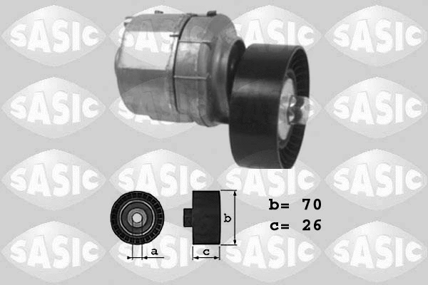 Belt Tensioner, V-ribbed belt (1626092)
