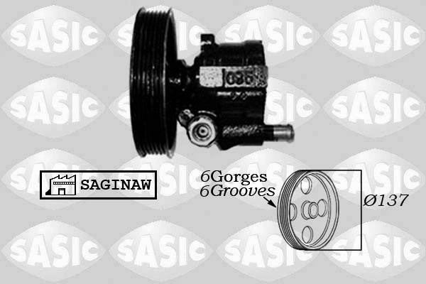 Hydraulic Pump, steering (7076013)