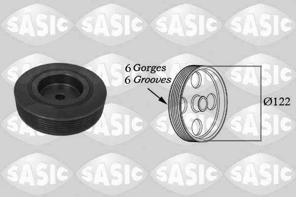 Belt Pulley, crankshaft (2154010)