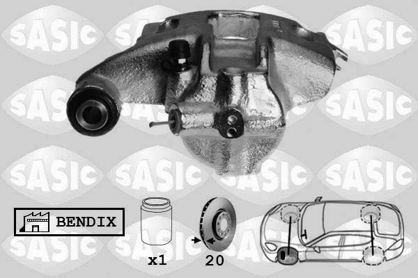 Brake Caliper (SCA0082)