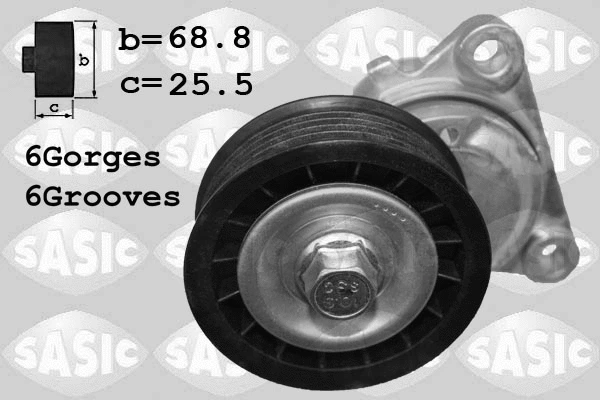 Belt Tensioner, V-ribbed belt (1626185)