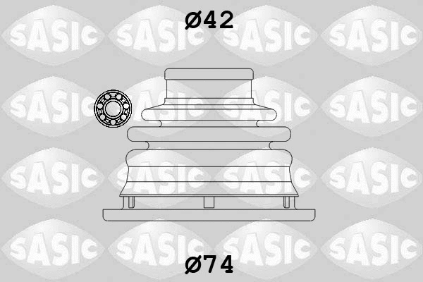 Bellow Kit, drive shaft (4003470)