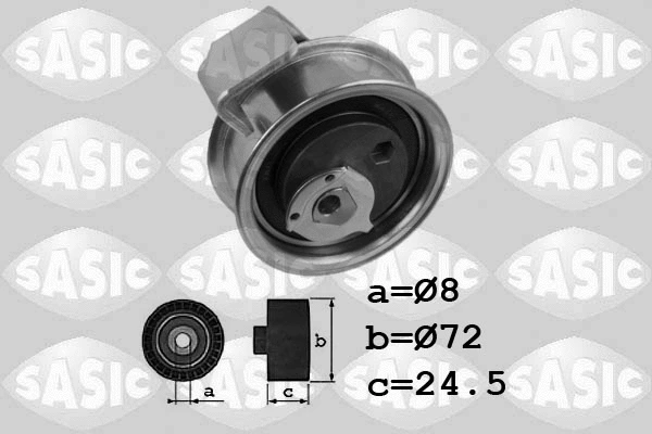 Tensioner Pulley, timing belt (1706077)