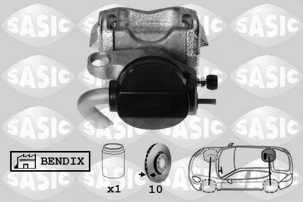 Brake Caliper (SCA6033)